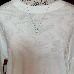 Diamond Silver Necklace